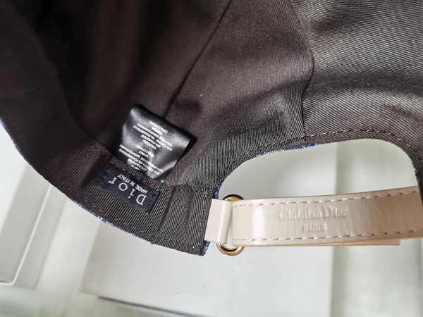 ブランド帽子素材ディテール